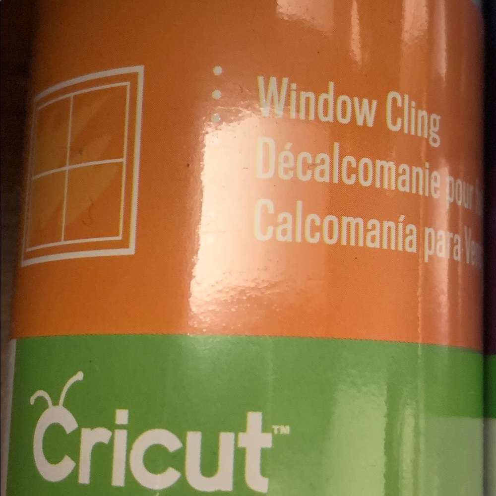 Cricut Window Cling